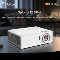 Optoma EL500eh laser projector 4K supports 5000ISO lumens high brightness 3D home theater 0.65DMD conference education projector