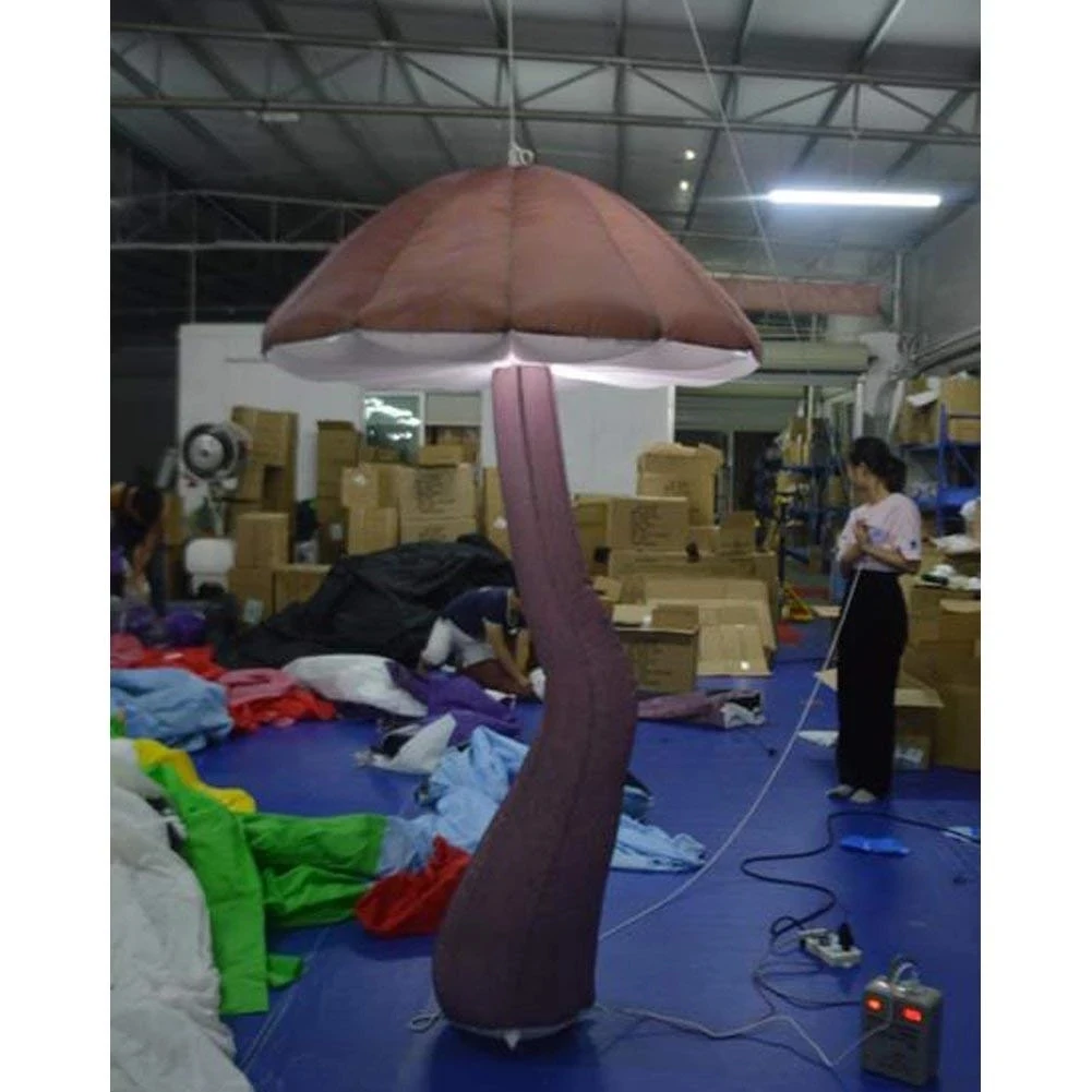 

LED Inflatable Mushroom Decorations with White Light for Event, Party, Stage Decorations