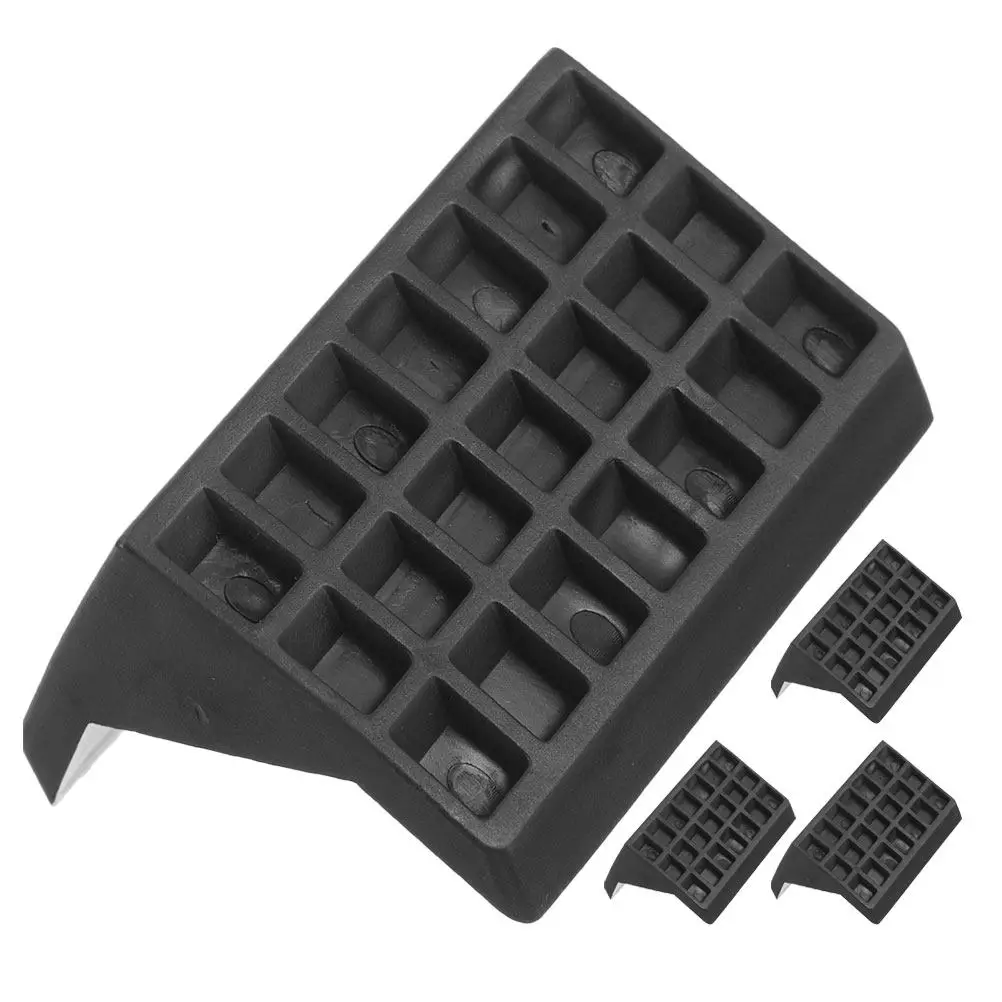 

4Pcs Table Tennis Table Corner Guard Black Plastic for Indoor Ping Pong Desk Protection Easy Install No Tools Required Corner