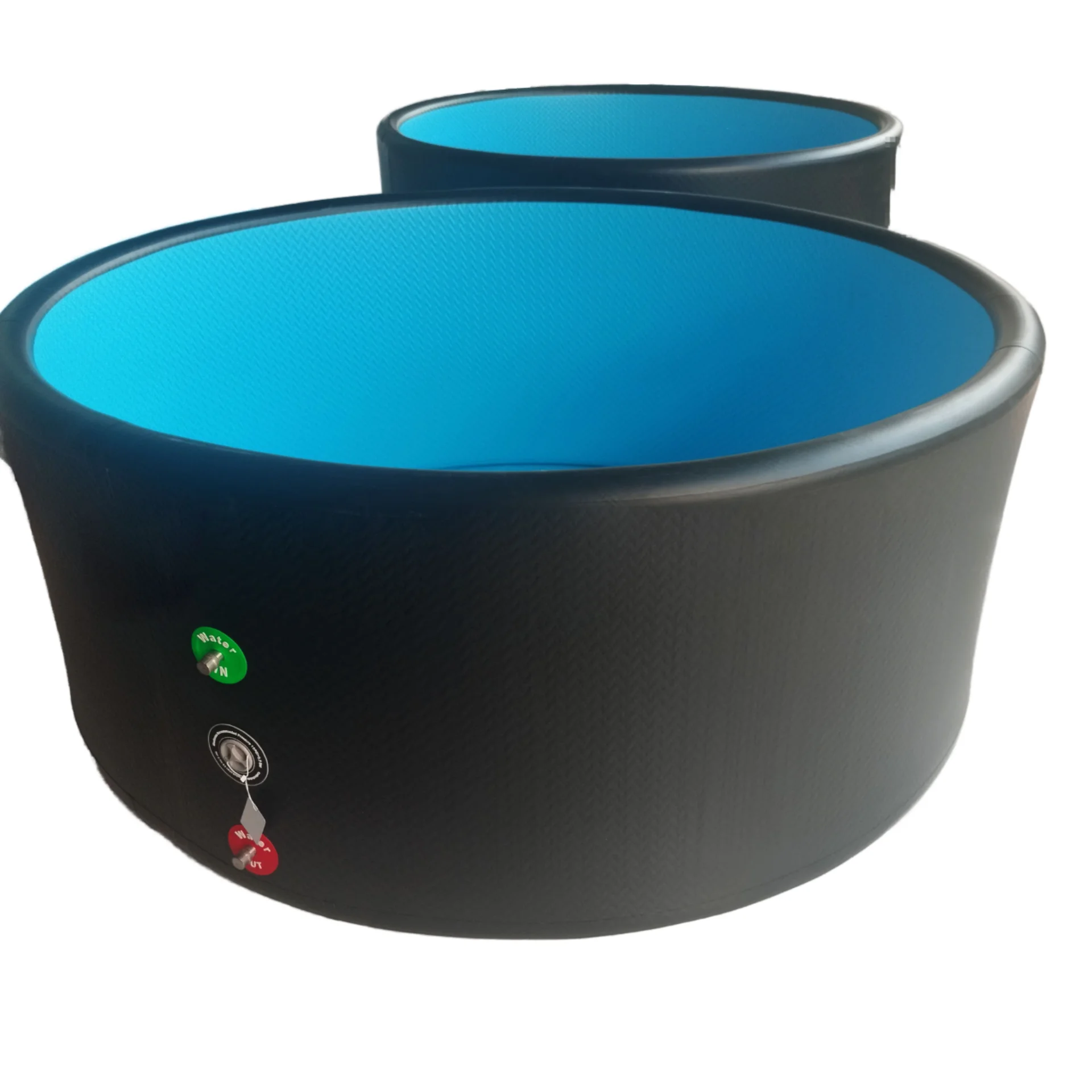 

200 * 80Cm portable modern design 2-4 person PVC inflatable bucket athlete recovery outdoor sports spa swimming pool