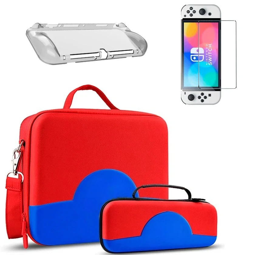 Portable Storage Bag Carrying Case for Nintendo Switch Lite Console Gaming Accessories Waterproof Shoulder Bag