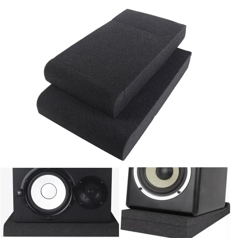 

Speakers Isolation Panels Subwoofer Desktop Speakers Sponge Speaker Acoustic Foam Studio Monitor Pads Speakers Isolation Pads