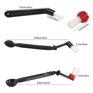 مجموعة فرش تنظيف الإسبريسو ، آلة مطحنة القهوة الخشبية ، فرشاة النايلون ، المجموعة متضمنة أفضل 6 قطع غيار لماكينات القهوة للمبيعات - رقم 4