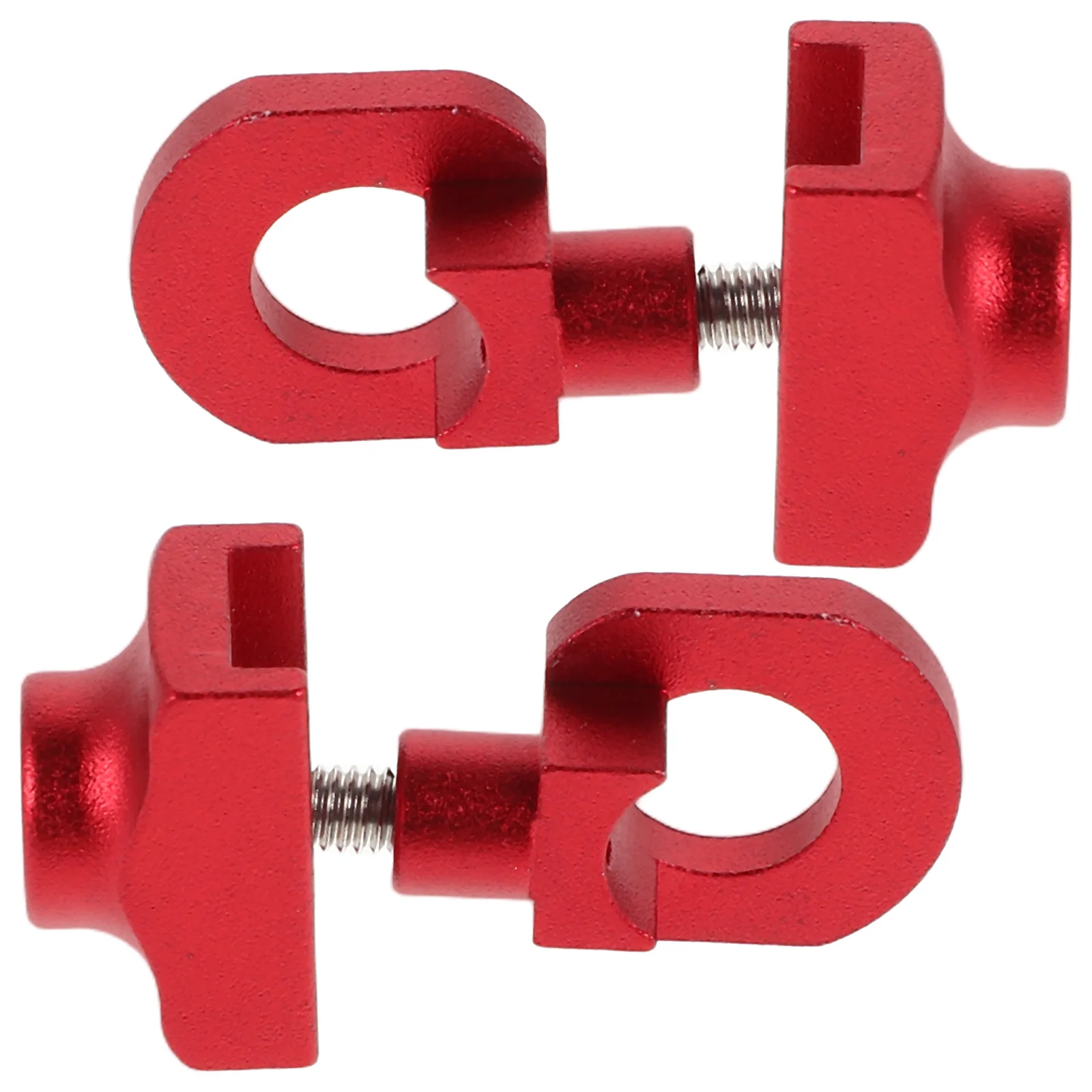 

2Pcs Aluminum Alloy Chain Tensioner Folding Bike Single Speed Bicycle Tensioner Road Bike Chain Adjuster Portable Durable