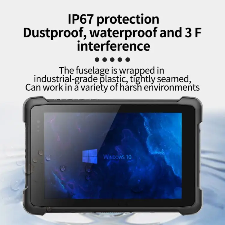 CENAVA custom 8 Inch Industrial Tablet Pc Ip67 Grade Waterproof 4g Lte Capacitive Touch Screen Rugged Tablet