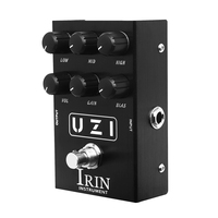 IRIN UZI Guitar Effects Pedal Heavy Metal Distortion Switch Between British Distortion American Distortion by BIAS Knob