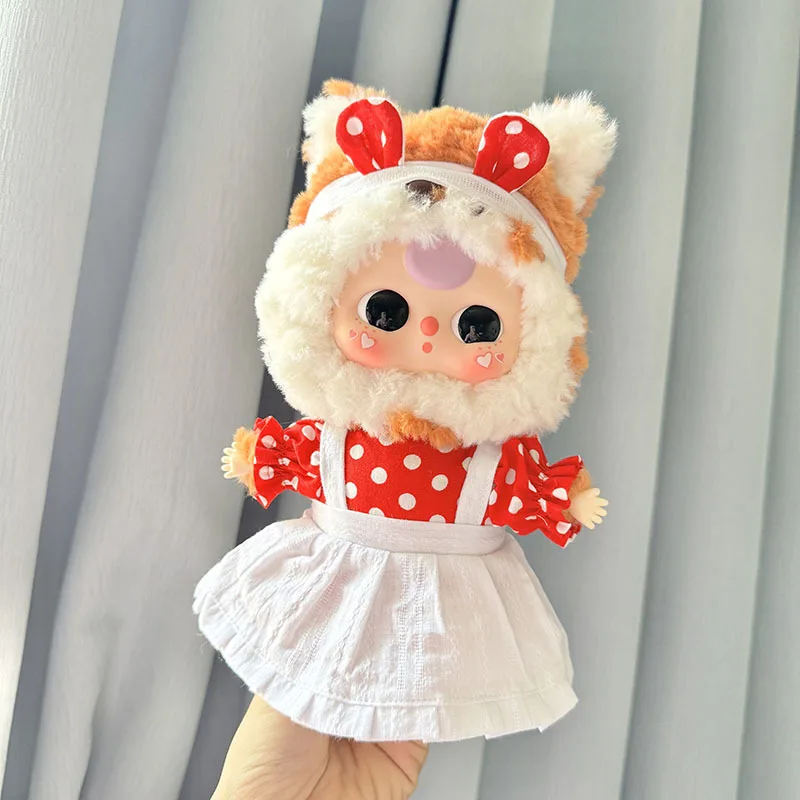 Vêtements de bébé trois seulement beurre, accessoires de figurine de troisième génération, vêtements en peluche ChimCute, changement de robe de Noël, 20cm