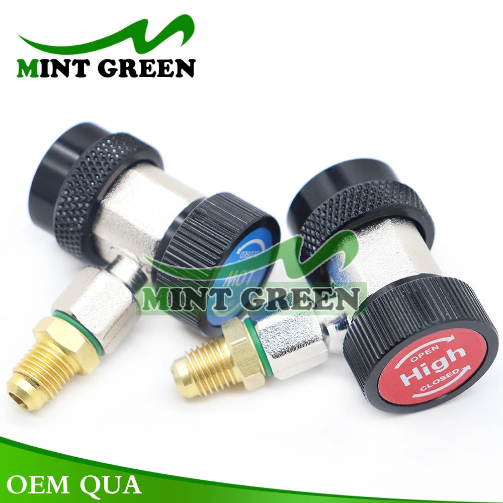 For R134A Car Quick Coupler Connector Adapter HL Manifold Connector Adapters Remover Tool Air Conditioning Accessories