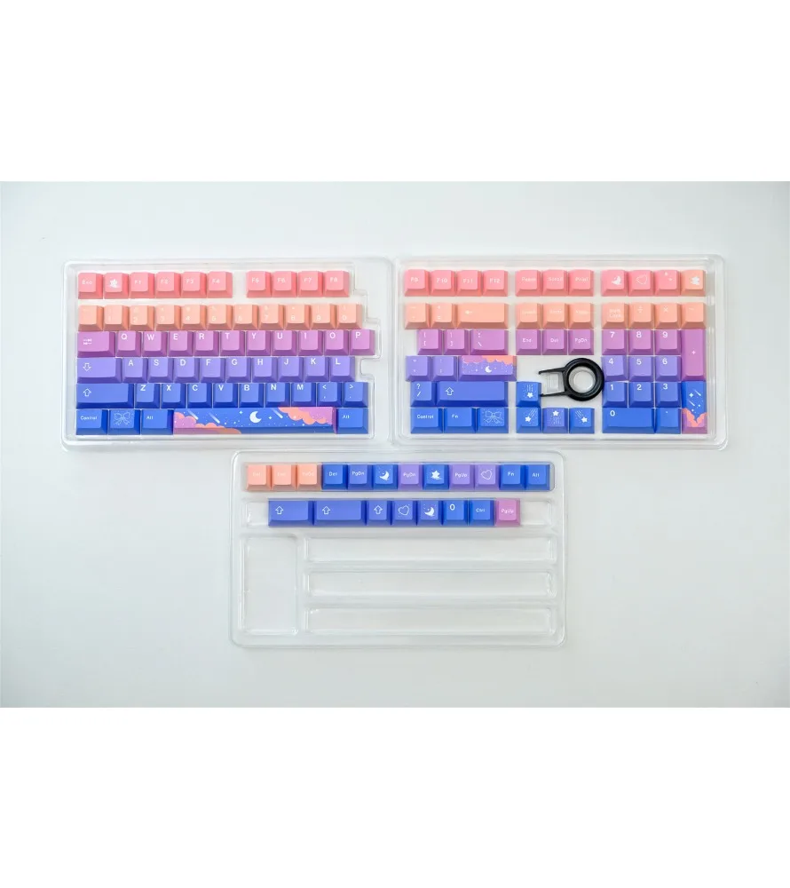 

Keycap Sublimation mechanical keyboard cap wooting month keycap PBT original factory height