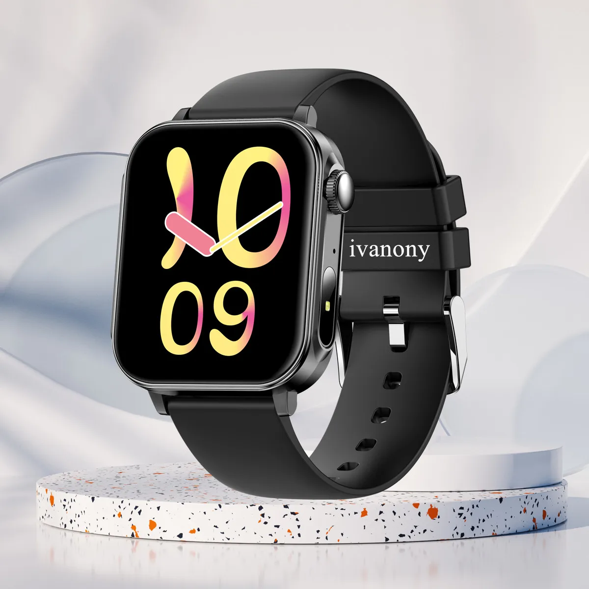 

Outdoor Sports Smart Watch 1.83inch HD Screen LED Flashlight AI Voice Assistant Custom Dial Bluetooth Call Smartwatch Men Women