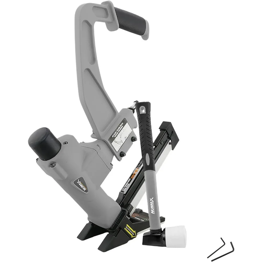 

SFL618 Pneumatic 3-in-1 15.5-Gauge and 16-Gauge 2" Flooring Nailer / Stapler with Flooring Mallet and Interchangeable Base Plat