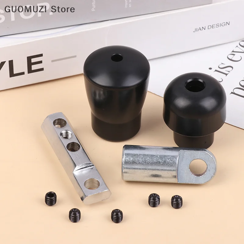 1Set Gym Pulley Machine Cable Connector Gym Cable Terminal Wire Rope Connector Fits Fitness Equipment Cables Ball Stopper