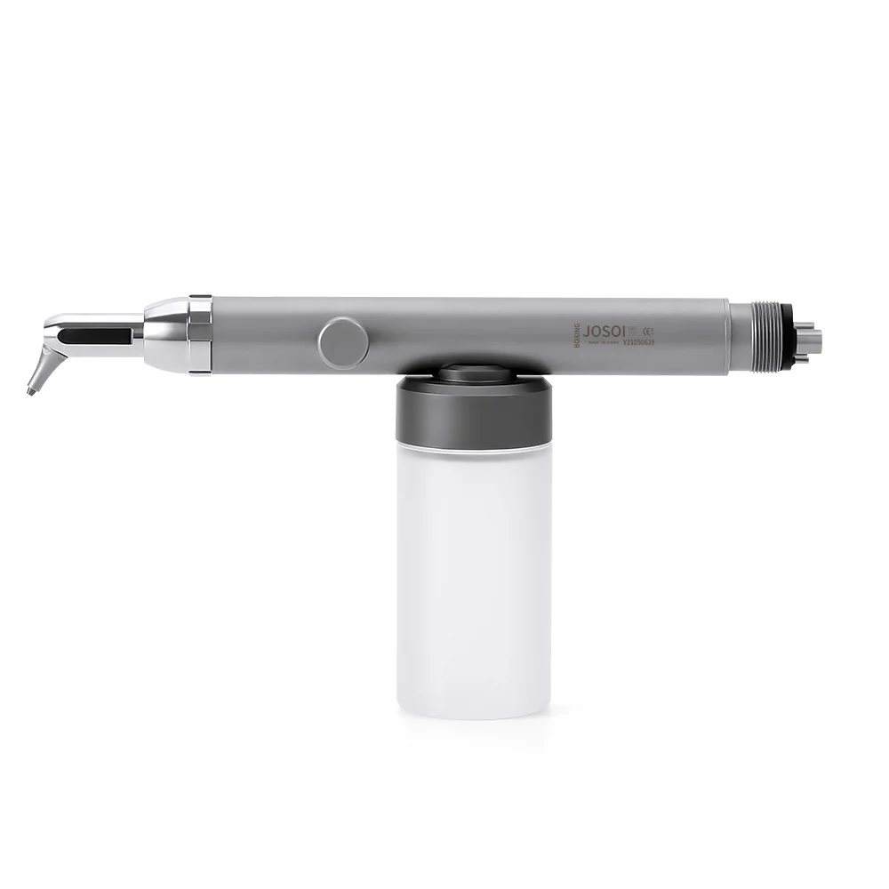 

Dental Aluminum Oxide Microblaster With Water Spray Intraoral Air Polisher Sandblasting Sandblaster 2/4 Hole