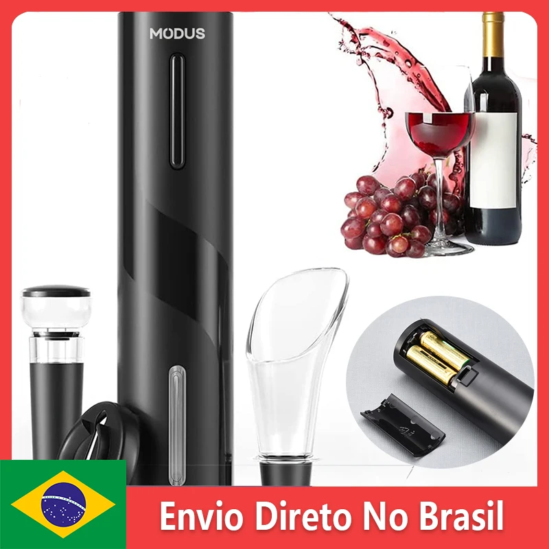 Automatic Electric Wine Openers, Automatic Portable Corkscrew, Cap Opener, Suit for Home, 1PCs