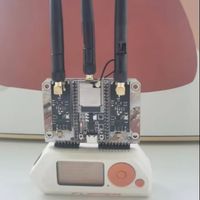2.4G WiFi/Bluetooth dual-band jammer module for Flipper Zero, supporting WPA2 protocol cracking and IoT security testing