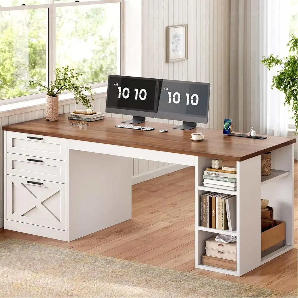 Desk With 3 Drawers…