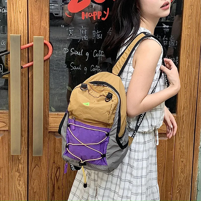 حقيبة ظهر خارجية للأولاد حقيبة ترحال للنساء حقيبة ظهر خفيفة الوزن للغاية حقيبة سفر حقائب مدرسية حقائب مصممة Mochila De Hombre Sac