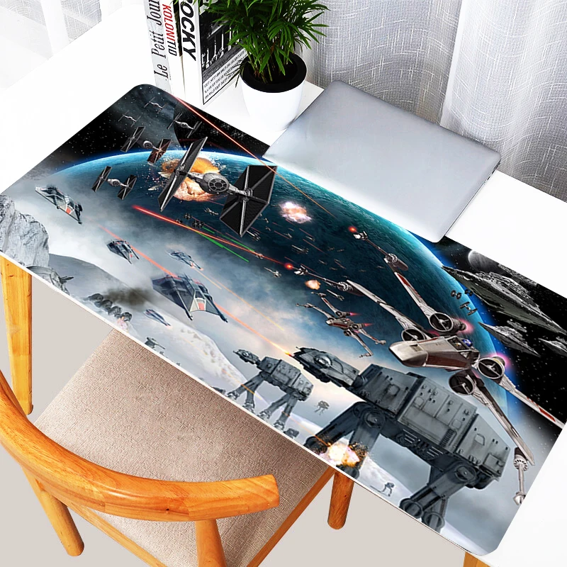 Mouse pad Computer Speed type carpet mat for e-sports players Laptop Keyboard Mousepad S-star W-wars Spacecraft Office Desk Mat