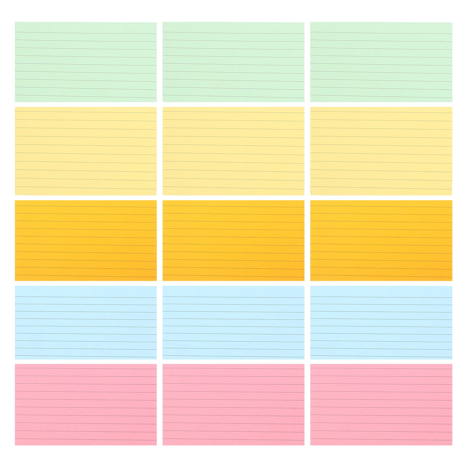 

500pcs Notebook Office Notepad Portable Notepads Paper Study Index Cards Small Memo Pad Note Cards