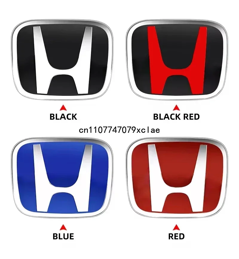 

Car Hood Front Grill Rear Trunk H Emblem Logo Sticker Honda Civic Fit Jazz Accord CRV HRV City Odyssey Passport Pilot Vezel