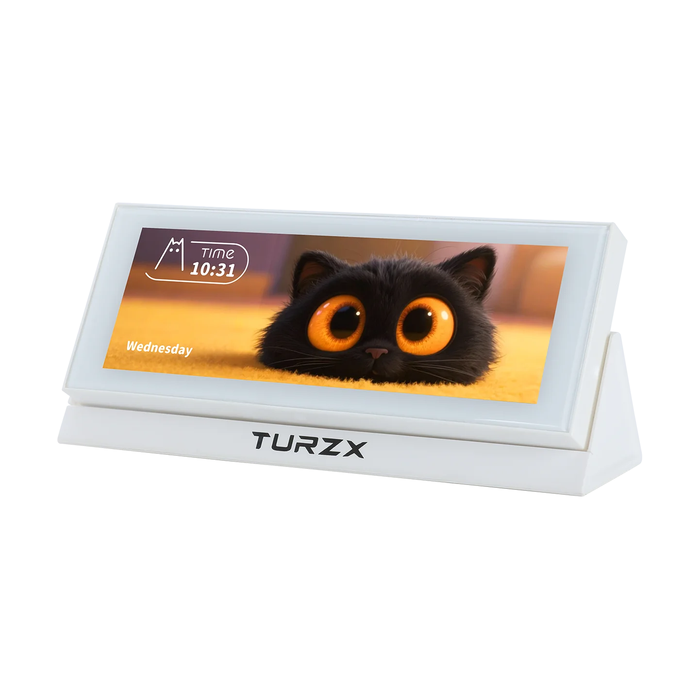 

TURZX 4.6 Inch IPS Secondary Screen USB CPU GPU RAM Smart Screen 960x320 Support Extend Desktop For Windows 10 11