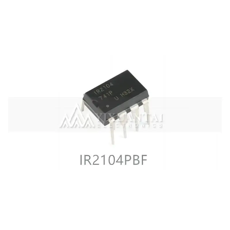 10pcs/Lot IR2104PBF IR2104TRPBF IR2104 IC GATE DRVR HALF-BRIDGE 8DIP  New