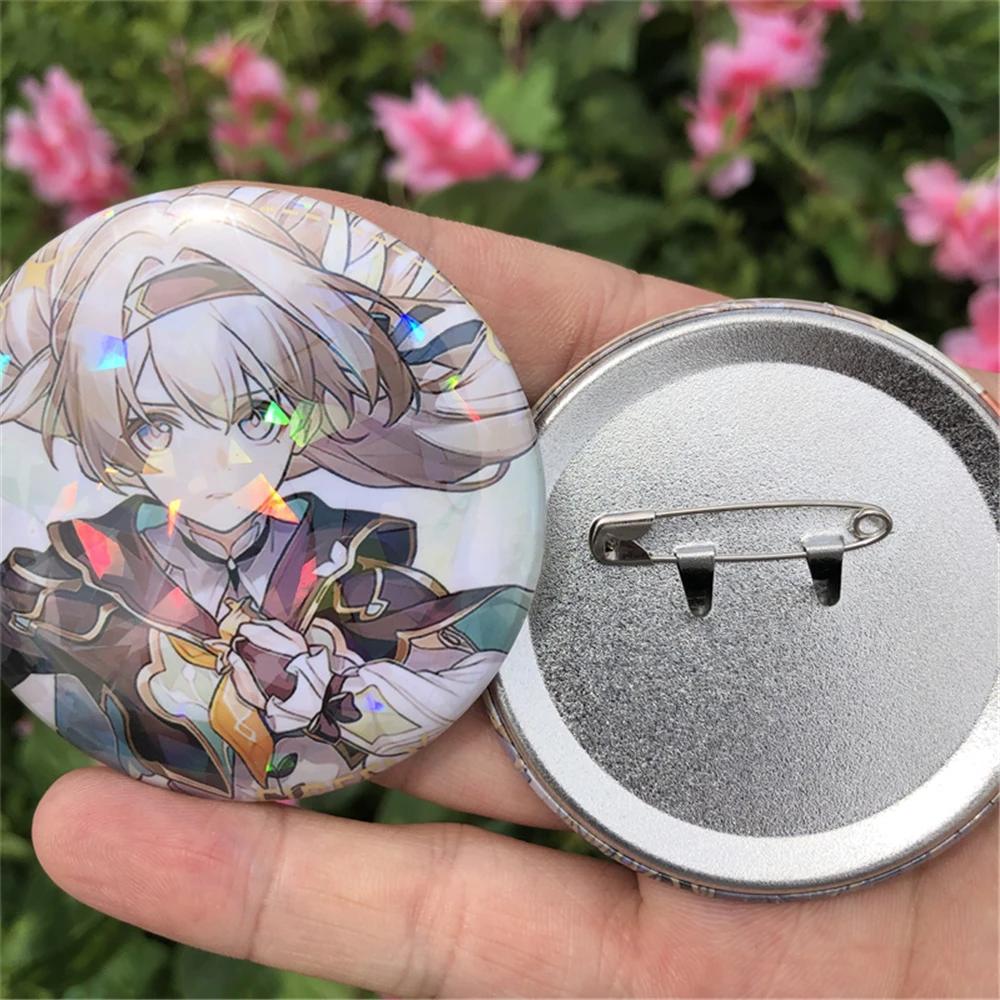 Anime Honkai: Star Rail Robin Firefly Aventurine Boothill Cosplay Costumes SPTE Tin Plated Pin Badge Accessories Pendant Prop