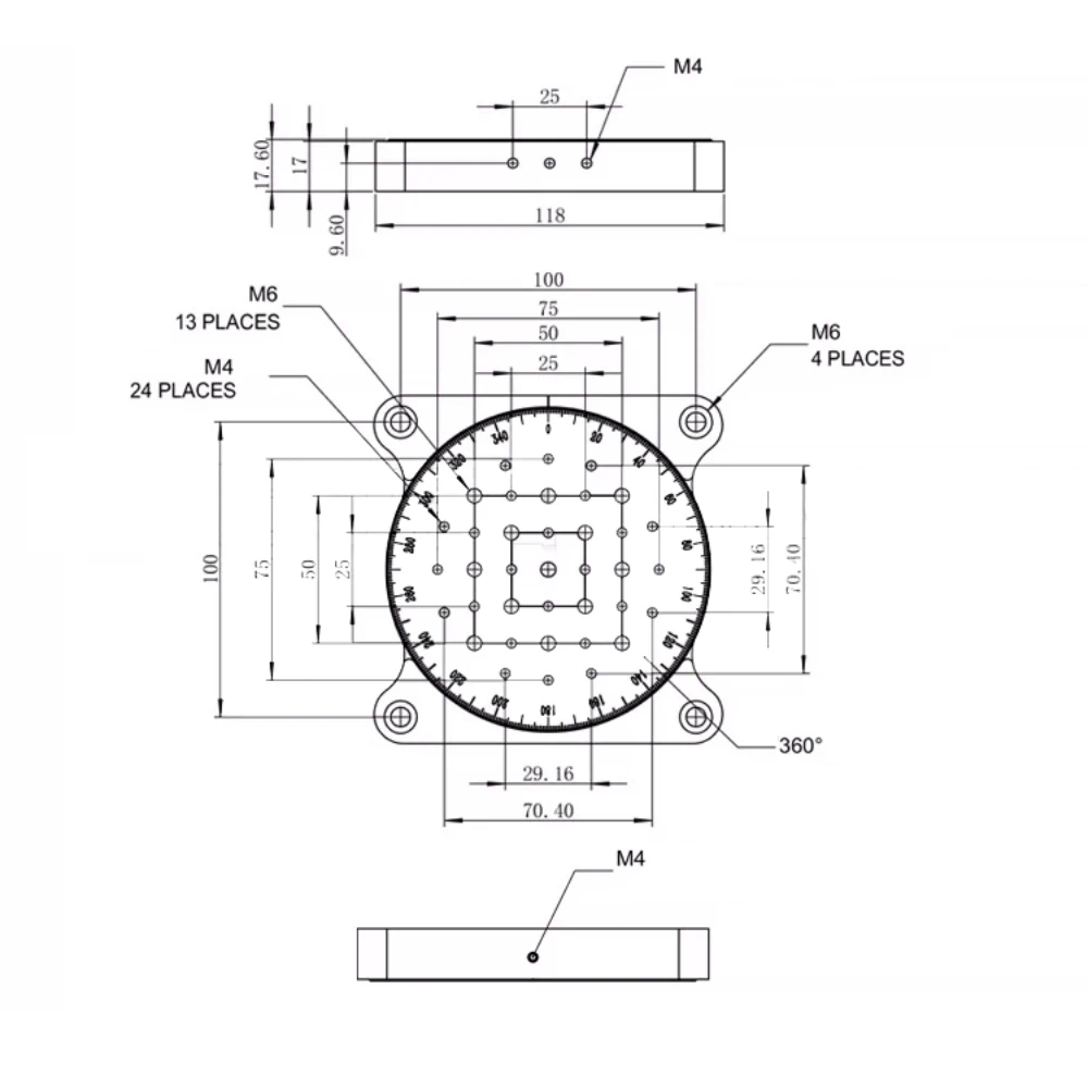 Manual Rotation Stage 4.3