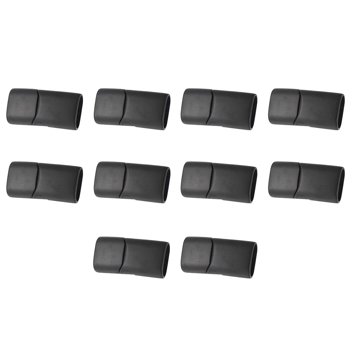 10 pcs Stainless Steel Magnetic Buckle 316 Snap Hook For Bracelet Necklace Strap Cord End Closure Clasp Converter Jewelry Making