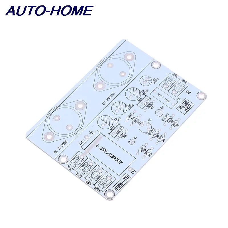 1 Pc Classic Hood 1969 Audio Amplifier Board PCB Two Channel HiFi Class A Power Amp