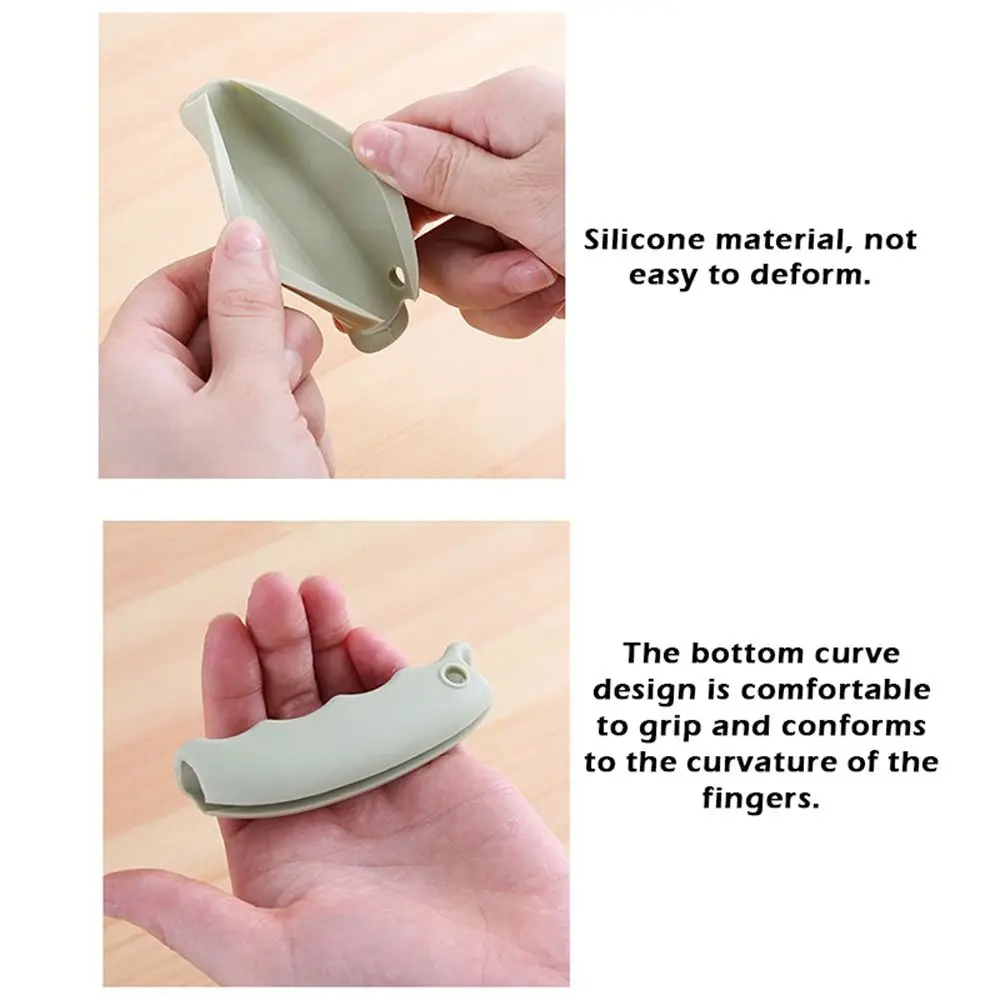 Portable Silicone Shopping Bag Lifter Labor-saving Protect Hands Grocery Bag Holder Bag Handle Carry Clip School Office