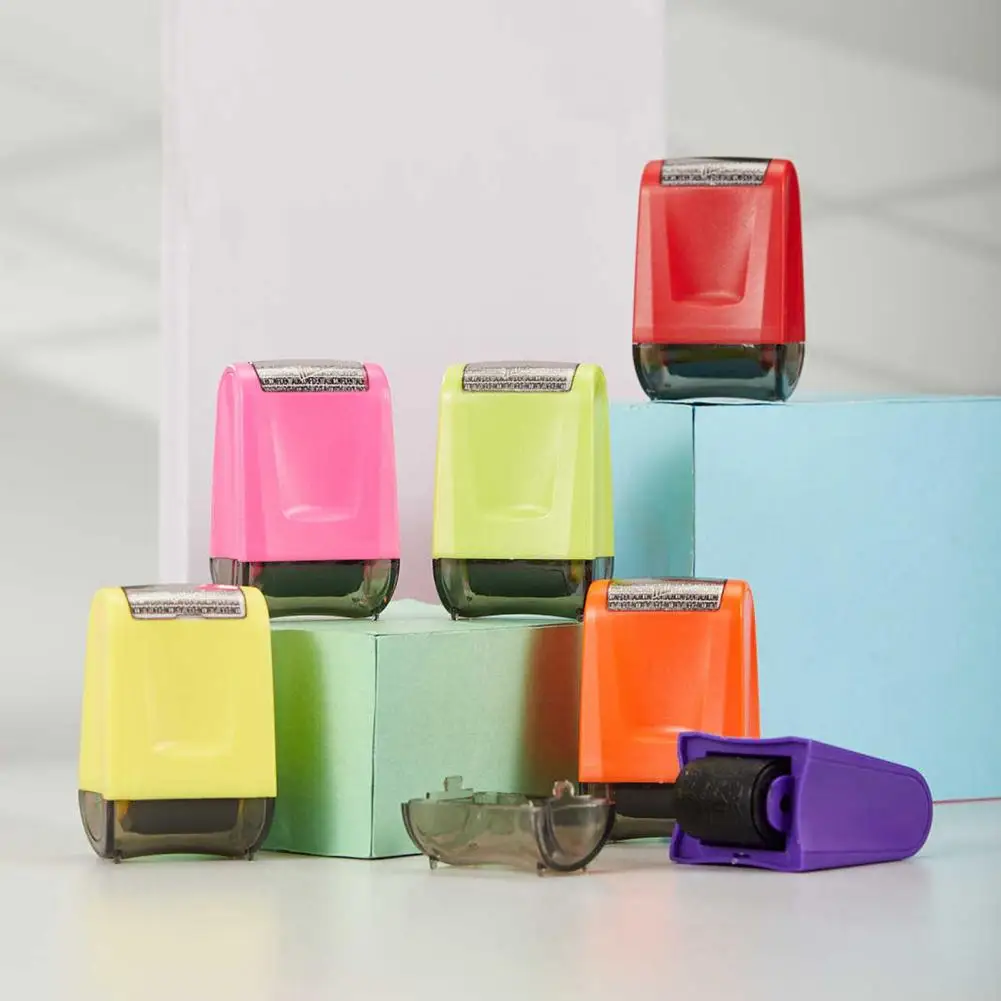 ID rol privasi, ramah lingkungan portabel tahan air penjaga informasi pribadi rol segel privasi