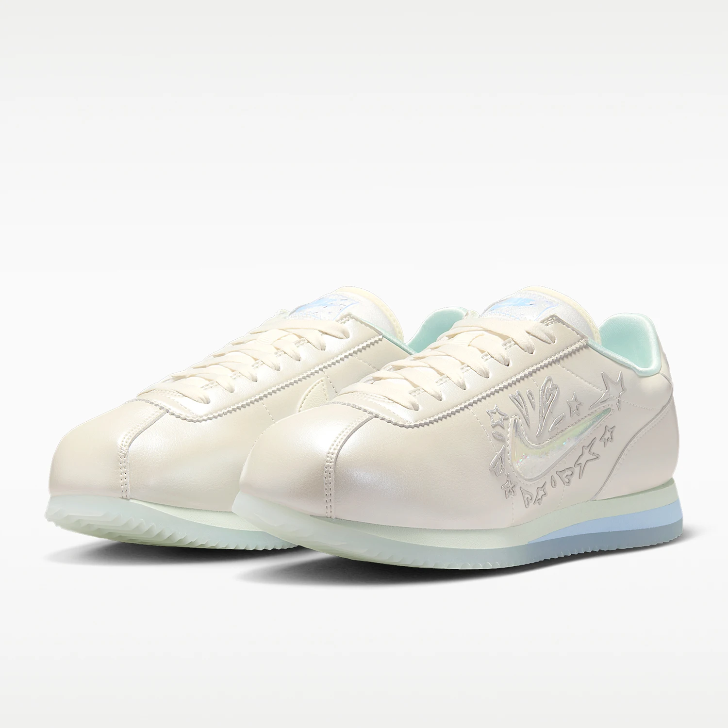 Nike genuine Cortez women's retro thin soled grab casual sports shoes IU0528-114