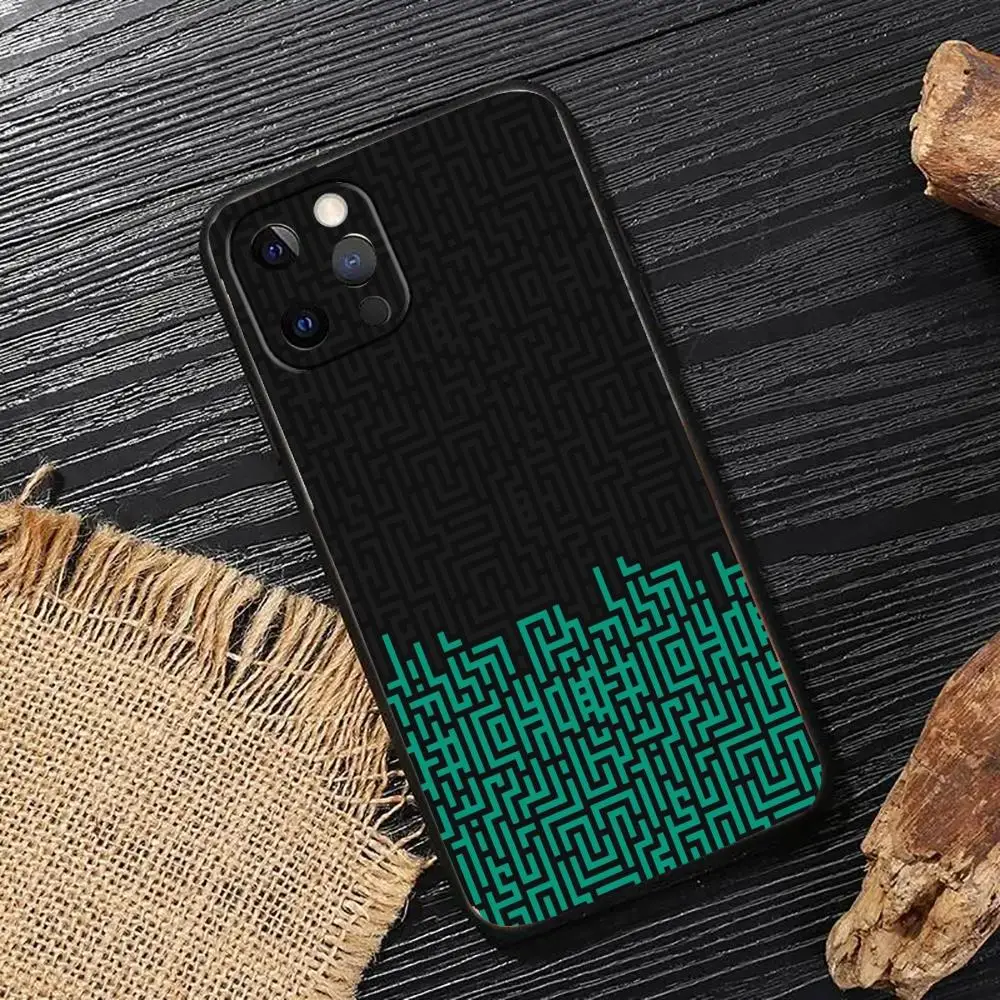 

Creative minimalist phone case suitable for iPhone 16 17 15 14 13 12 11 Pro/Max/Plus all inclusive frosted soft shell