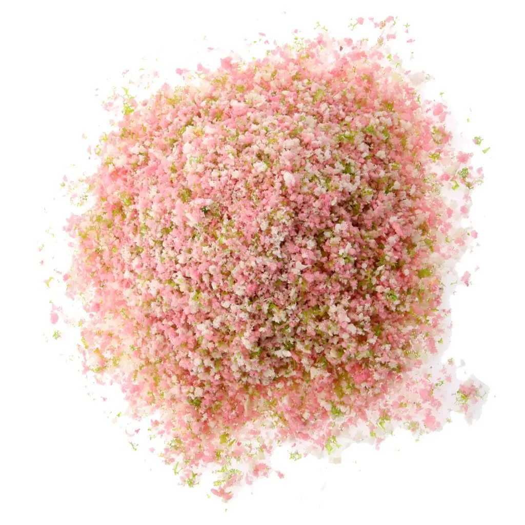 Granular Shape Foliage Powder Soft Sponge Leaves Mini Tree Decoration Material for Railroad Model Diorama