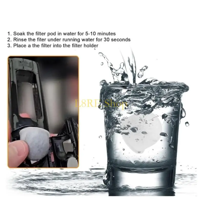 L8RE 6 упаковывает высокоэффективные фильтры для кофеварки фильтров для кофе для кофе