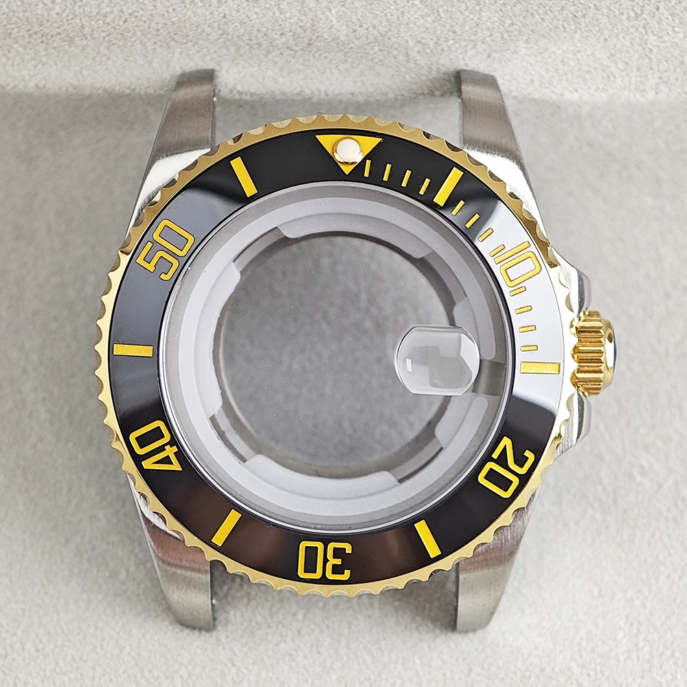 Ladies' NH05 Case 34mm Case Suitable for 24.5mm Dial Stainless Steel Ladies' Automatic Watch Accessories Sapphire Glass image 3