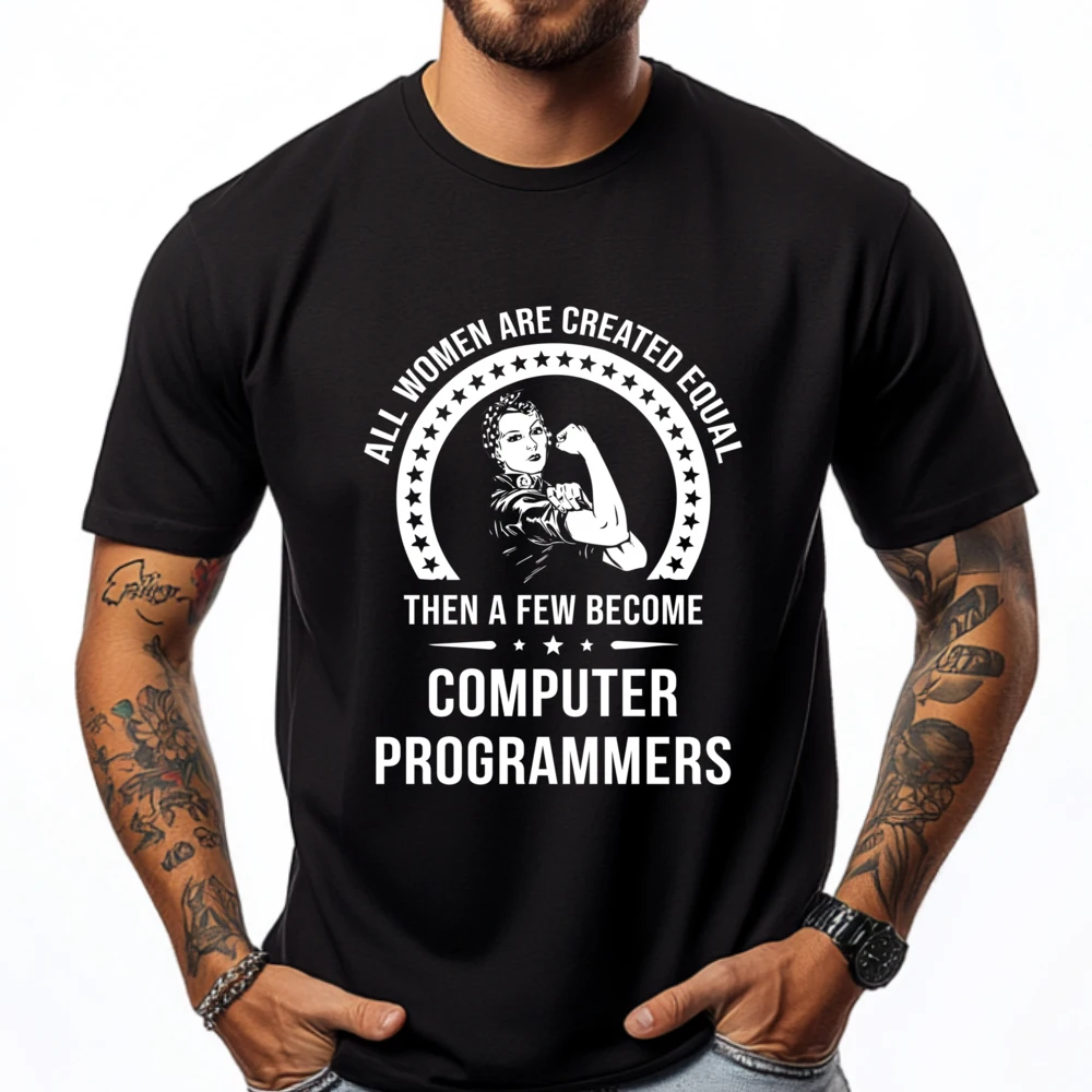 

Computer Programmer For Women Computer Programmer Red And Black Graphic T Shirt T Shirt New Years Eve