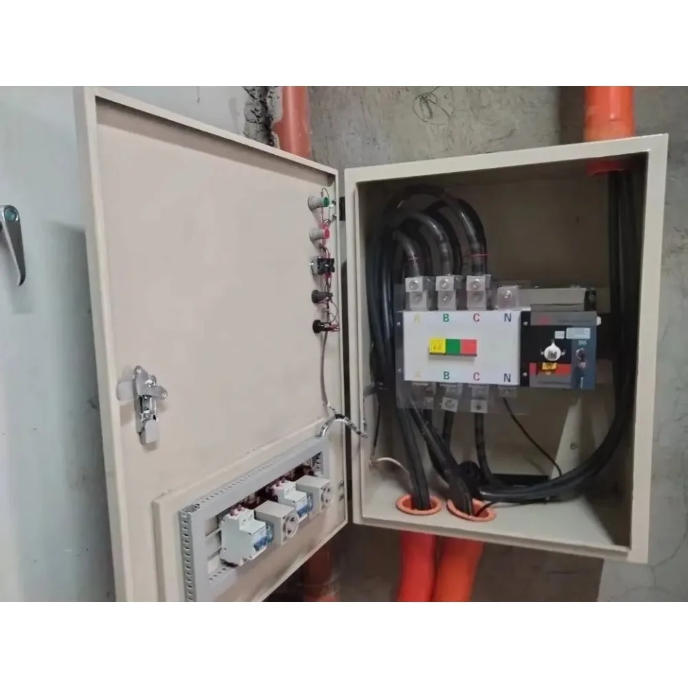 RP5D-400 4P Automatic Transfer Switch PC Type 3 Phase 4 Pole Fire Control Dual Power Changeover Switch for Generator
