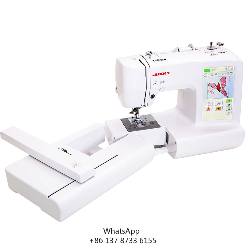 

ES5 Single Needle Embroidery Machine Commercial Home Computerized Domestic Use Chain Stitch Maquina De Coser Bordar Price Spain