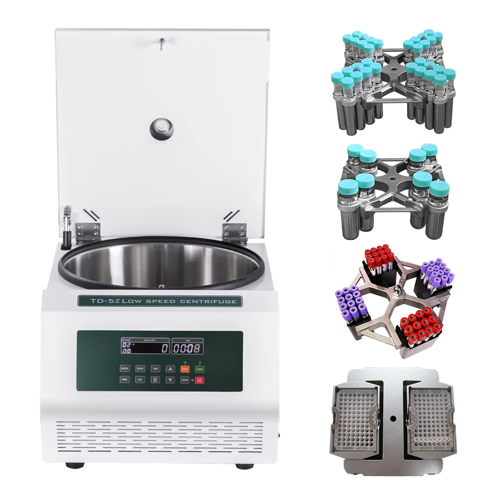 

Medical Clinical Tube 15/50/100ml Micro 96 Deep Well Plate Swing Out Rotor Low Speed Laboratory Centrifuge Machine