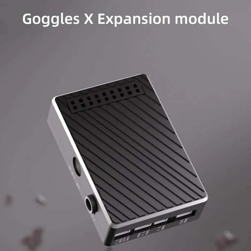 The CADDX Goggles X expansion head chasing module is suitable for Goggles XFPV glasses