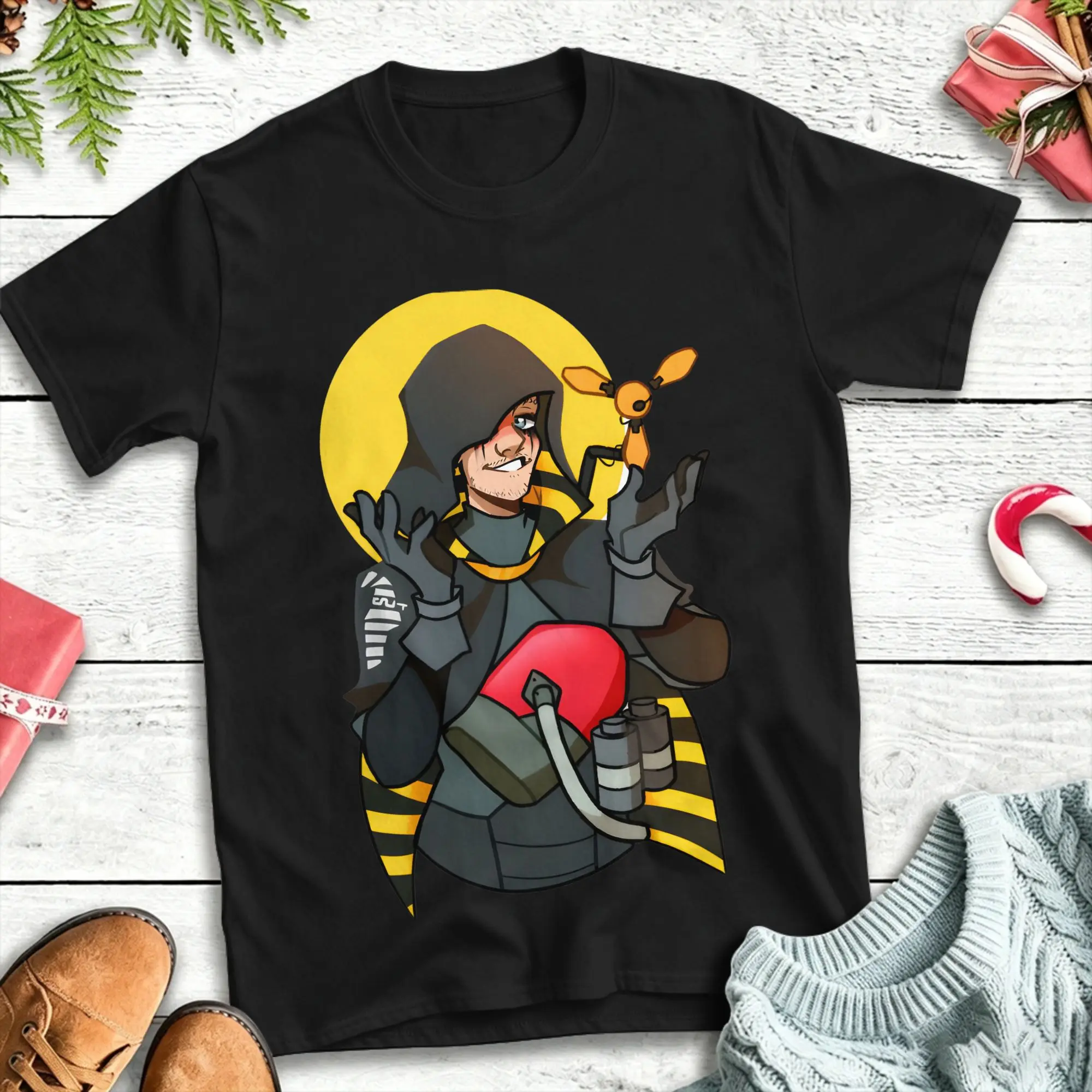 Higgs Death Stranding T Shirt Beach  Trending T Shirts Cotton Crewneck 4XL 5XL 6XL Tees Short Sleeve Streetwear Tshirt