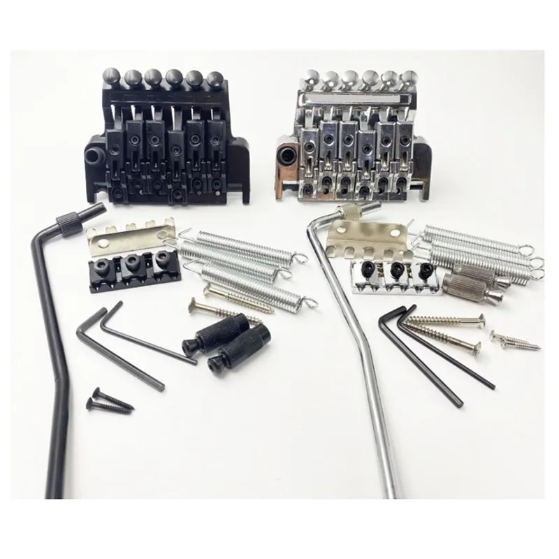

A Set of Double Electric Guitar Tremolo System Tremolo Bar Double Electric Guitar Bridge Guitar Parts Accessories