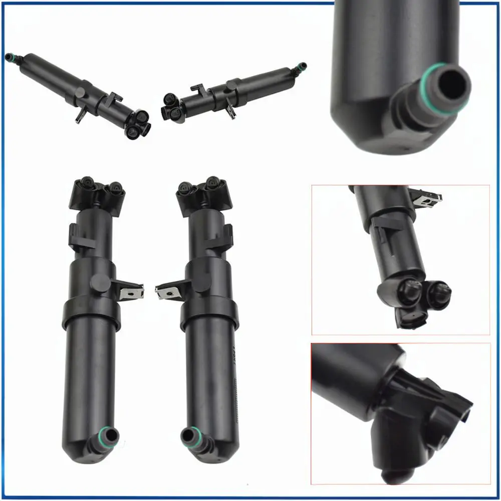ABS Headlight Cleaning Nozzle For Mercedes Benz W221 Automotive Spray Applicator Exterior Washer Parts Repair Accessory