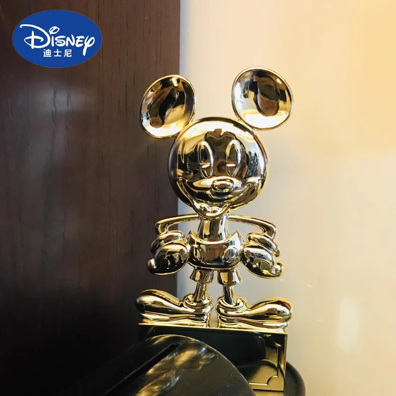 Kawaii Disney Golden Mickey Action Figure Toy Anime Dolls Key Anime Dolls Desktop Ornaments Collection Model Gifts For Kids Girl