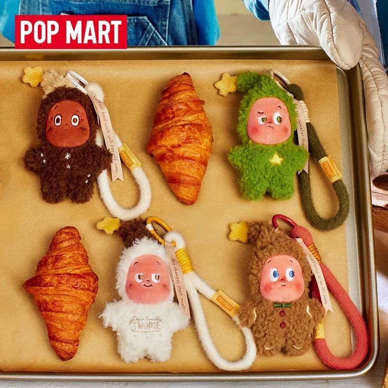 POPMART натуральная серия Star People Delicious Moments, свежее запеченное печенье, глухие коробки, сюрприз, рождественские подарки на складе