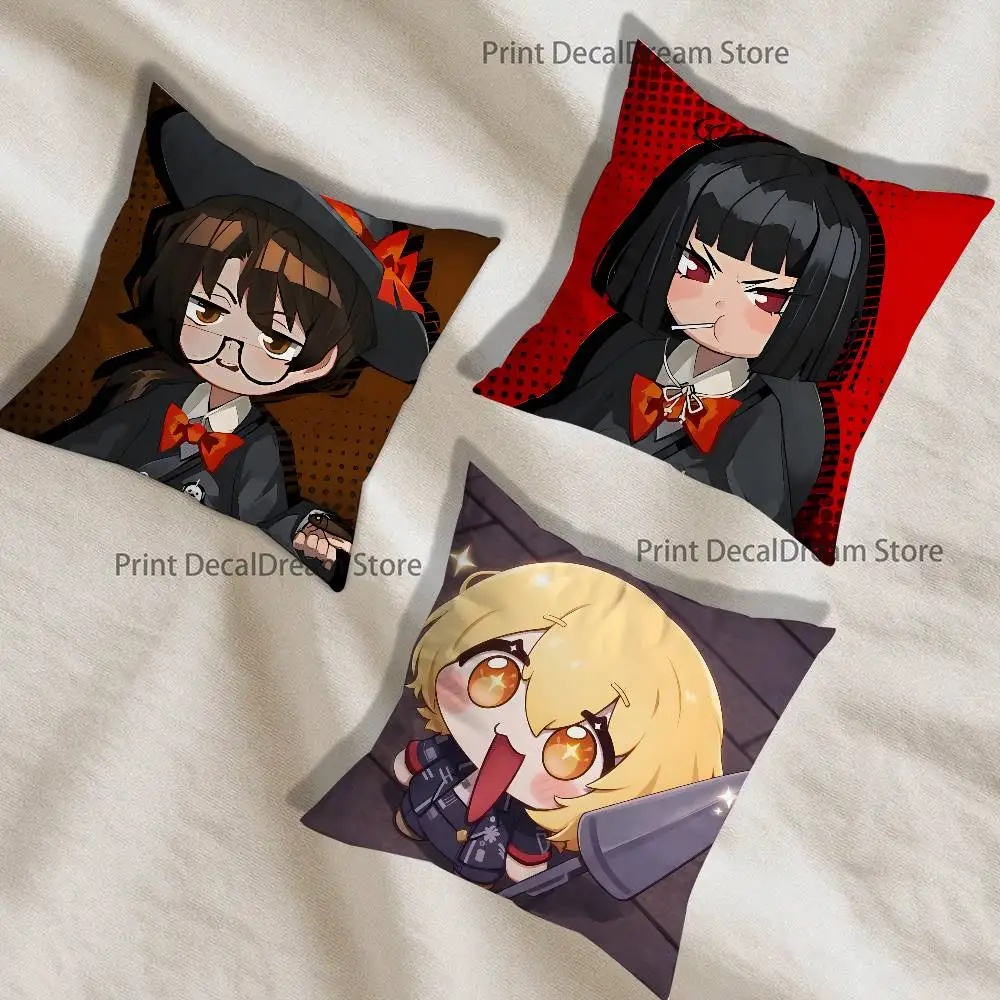 

L-Limbus C-Company Pillow Case For Sofa Decor Car Office Room Printing Cushion Cover Decorations and Protector