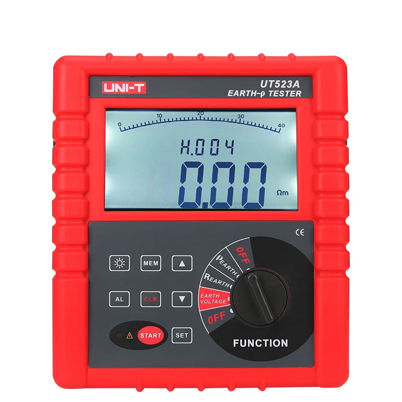 

UNI-T UT523A high precision and high stability intelligent grounding resistance tester FFT/AFC technology