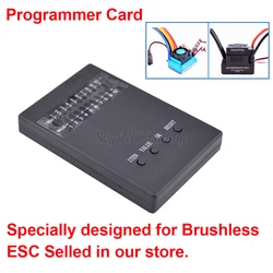 Scheda di programmazione scheda programmatore ESC Brushless per auto RC per regolatore di velocità elettronico ESC 60A 80A 120A